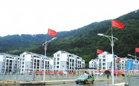 四川青川县城重建基本完成 是震前面积2.3倍