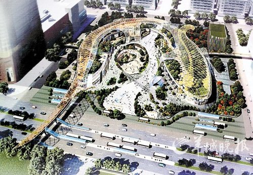 宏城广场将变五层“汉堡”商场