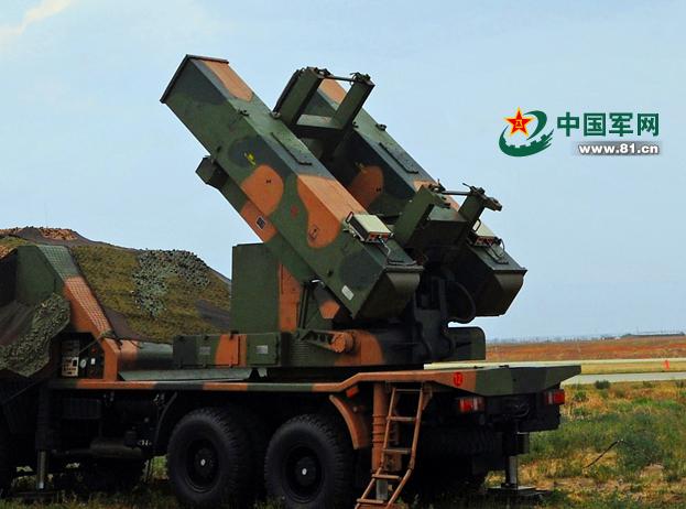 资料图:中国红旗6防空导弹