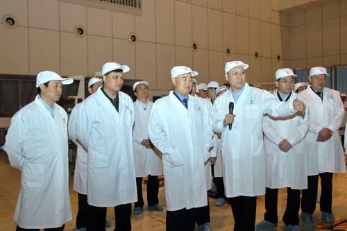 许其亮视察航天科技集团 检查重大航天工程型