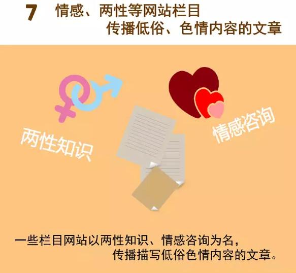 拒绝网络色情有害信息 帮你认清它的十张面孔