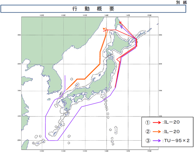 日方回应俄军机绕飞日本:俄在侦察朝鲜韩国
