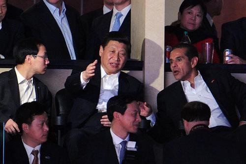 习近平观看NBA 成首位观该赛事中国领导人