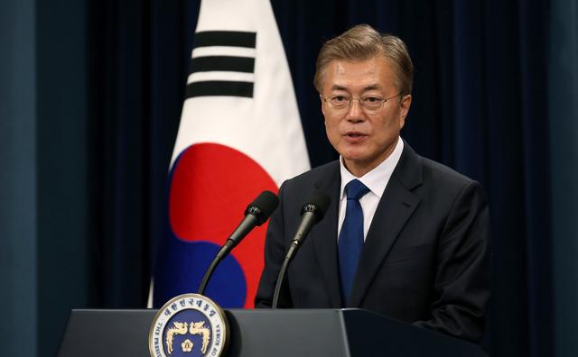文在寅接受CNN采访 称韩方高度重视改善中韩关系
