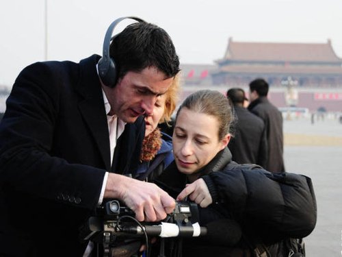 外国记者在中国