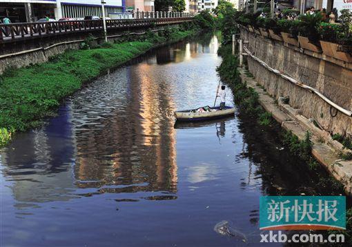 广州6条饮用水源保护地河涌常年不达标