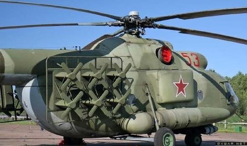 俄陆军接收由米8直升机改装空中电子战平台