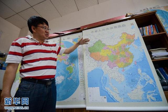 印度无理攻击中国竖版地图:将藏南标为中国领土