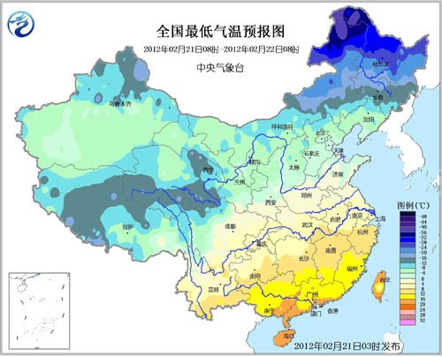 未来三天中东部持续升温 江南地区有明显降水