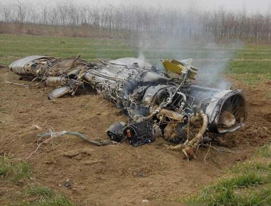 今日坠毁飞机或为飞豹战机