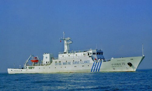 中菲舰船仍在黄岩岛对峙 现场12艘中方渔船安全