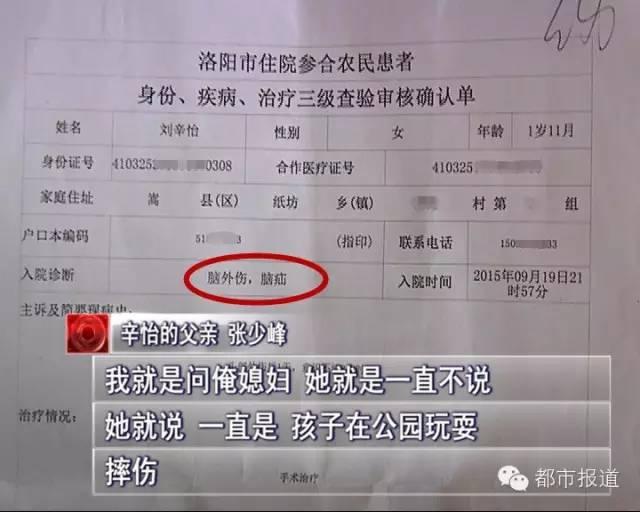 只因偷情时哭闹，洛阳2岁女童遭妈妈情夫捆绑虐打 生命垂危&hellip;&hellip;