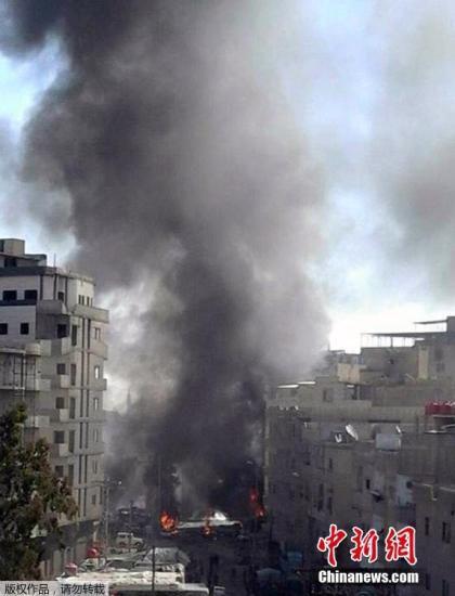 大马士革连环袭击遇难人数升至76人 110人受伤