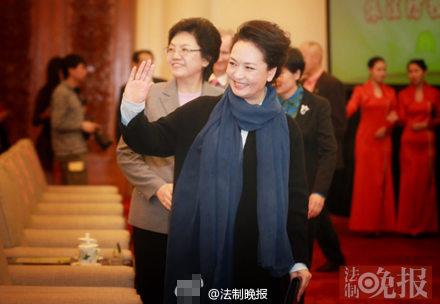 彭丽媛出席世界防治结核病日宣传活动(组图)