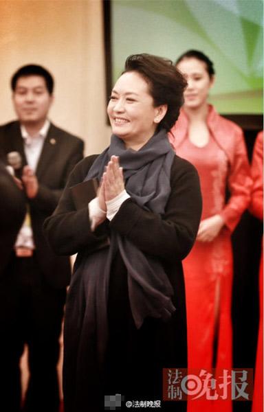 彭丽媛出席世界防治结核病日宣传活动(组图)