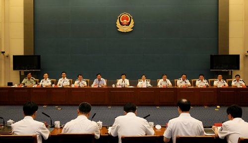 孟建柱郭声琨与部分新任公安厅局长集体谈话