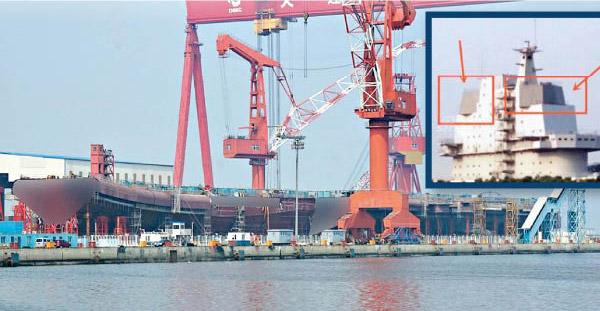 境外媒体:中国首艘国产航母建造速度惊人 或两年后成军