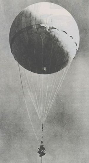 日本二戰時曾放飛1萬個氫氣球炸彈轟炸美國