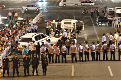 兰州警方否认“天水市委秘书长”酒驾打人