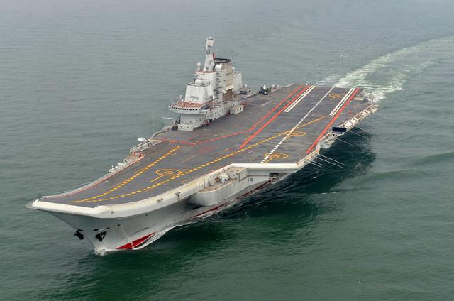 美高官:中国航母远洋战力不行 没法跟我们比