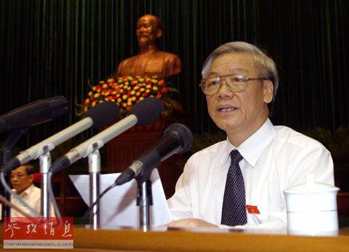 英媒称阮晋勇退出越共总书记选举 阮富仲连任无悬念