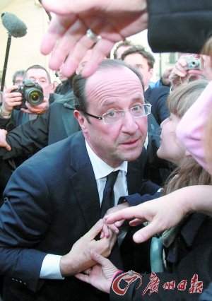 萨科齐首次承认或将失败 奥朗德志在&ldquo;完胜&rdquo;