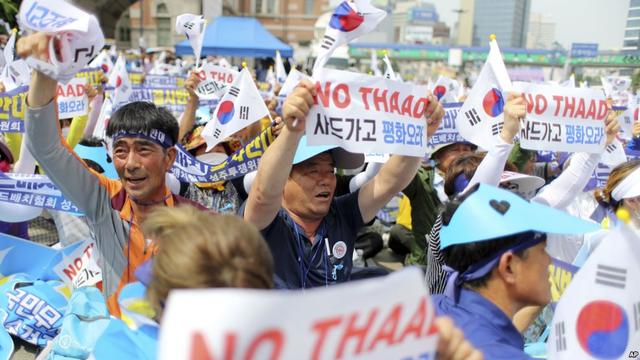 国防部回应对中韩国防交往因萨德问题态度消