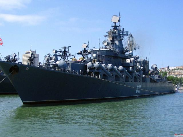 俄军巡洋舰开入地中海执勤 为驻叙俄军预警