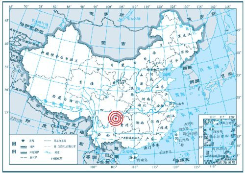 四川宜宾三县交界发生4.8级地震深度4公里(图)
