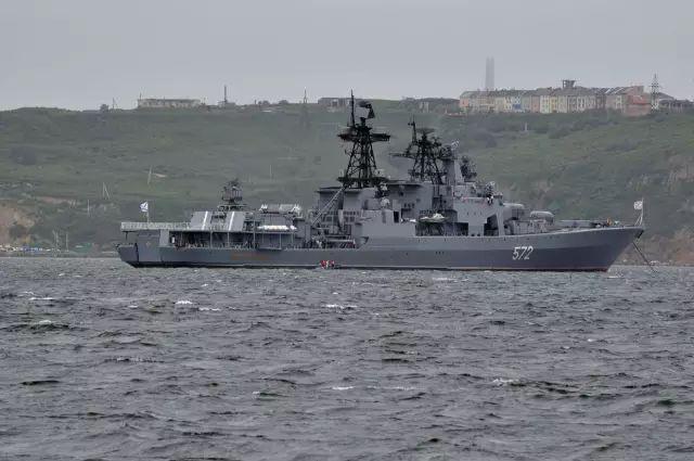 俄军来华参加南海联演5艘军舰确定 一型登陆舰领衔