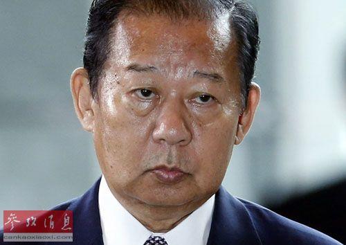资料图：日本执政的自民党新任总务会长二阶俊博。新华社/路透