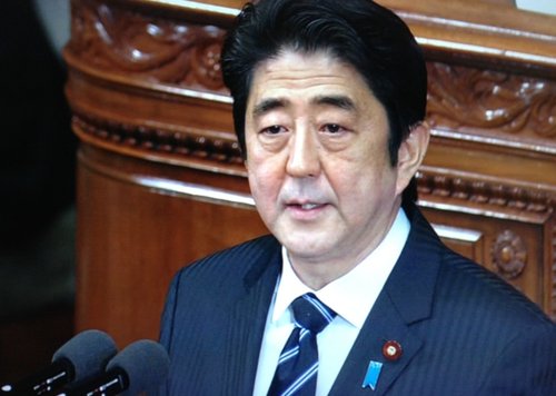 资料图:日本首相安倍晋三