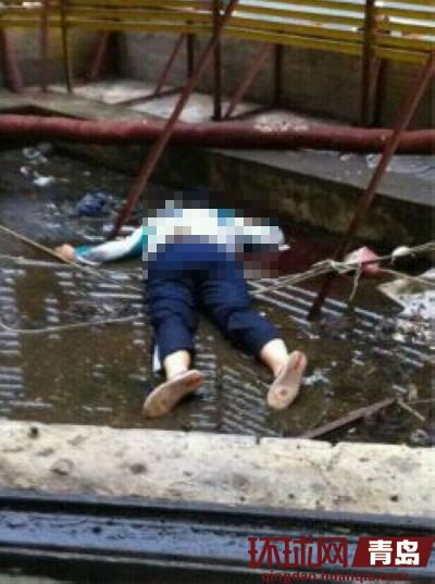 青岛13岁少女坠楼身亡 事前与家人争吵(图)