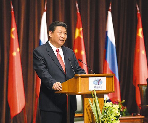 习近平莫斯科演讲鞋子论道出中国道路自信