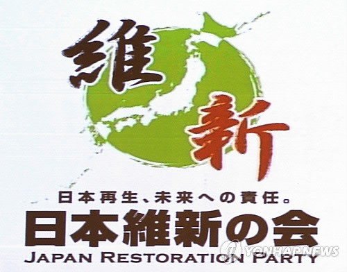 日政治团体形象标识将钓鱼岛纳入日领土（图）