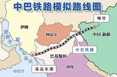 中巴将修建瓜达尔港至新疆喀什公路铁路(图)