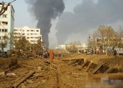 青岛开发区管线泄漏起火已造成22人遇难