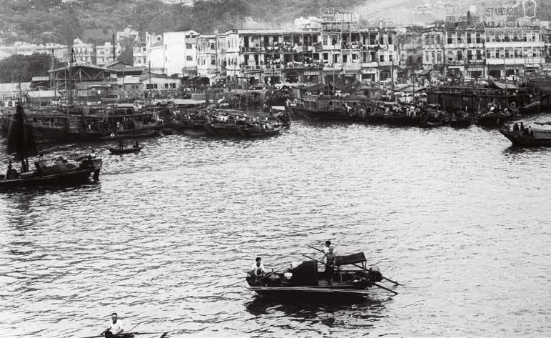 1957年,避风塘。 1957年,避风塘。