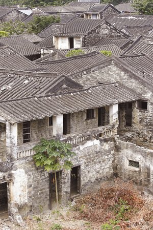 第一批中国传统村落名录探秘海南7个古村之三亚保平村明清民居建筑群