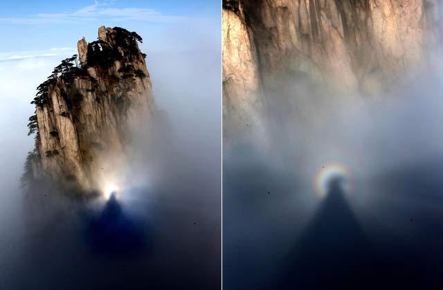 组图:<em>黄山</em>雨后<em>出现</em>罕见<em>佛光</em>奇观 瞬息万变_新