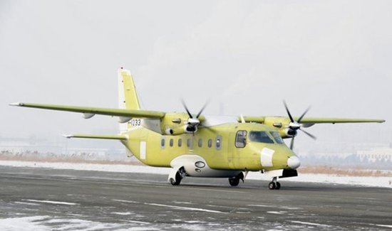 工业集团公司下属的哈尔滨飞机工业集团公司将展出运-12f轻型运输机