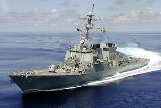 美军第7舰队将部署宙斯盾舰追踪朝鲜导弹
