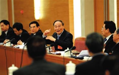 王岐山和代表谈韩剧星星:韩剧走在了咱们前头