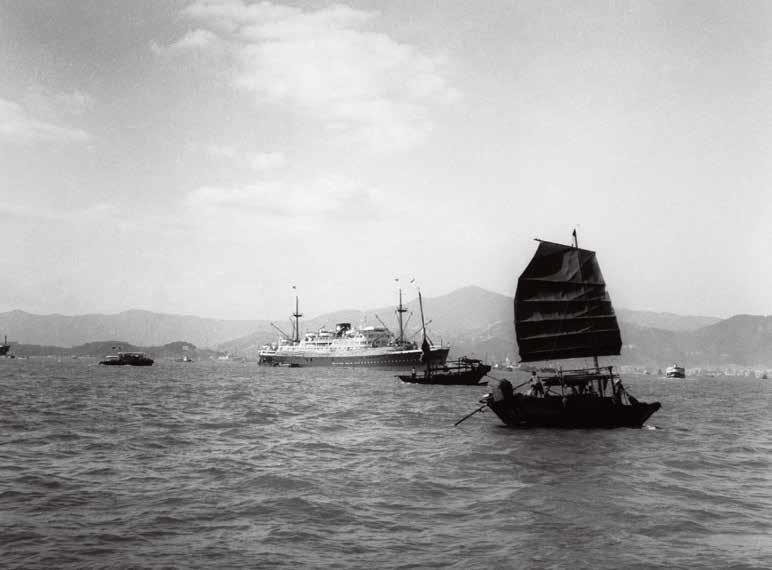 1957年,维多利亚港。 1957年,维多利亚港。