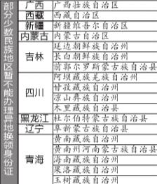 新增16个省份可在京办身份证 不含部分少民地区