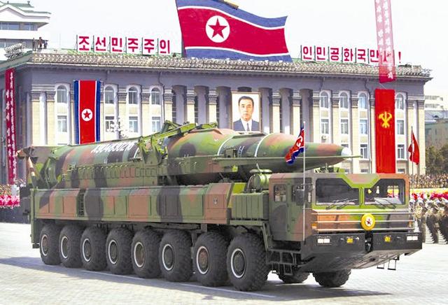 美国首次在应急计划中将朝鲜列为核对手