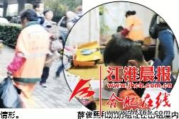 6岁娃帮环卫工奶奶扫马路:长大当警察保护她(图)