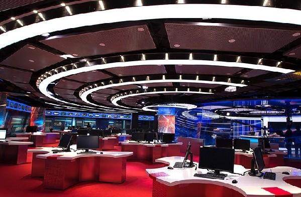 外媒曝《新闻联播》新演播室：赶超美国水准(图)