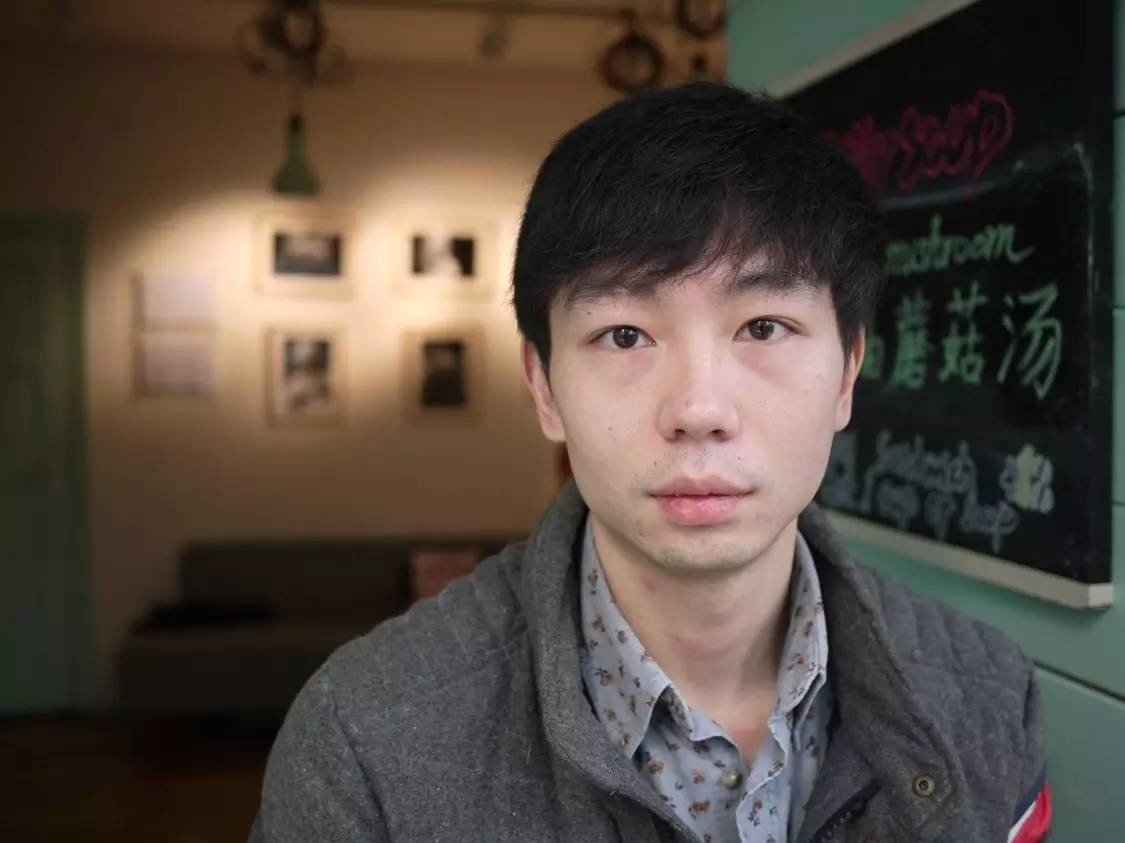 《长乐路》书中人物之一陈凯。 《长乐路》书中人物之一陈凯。