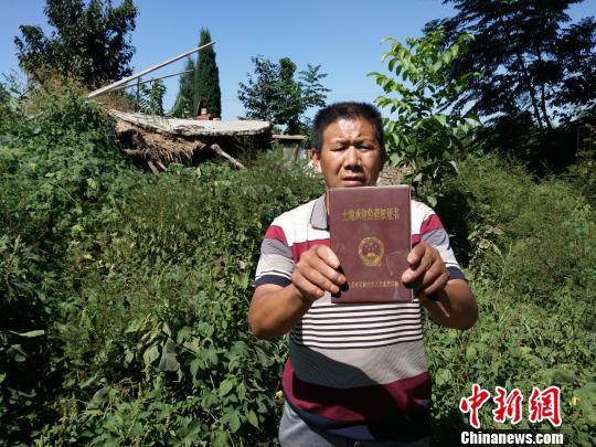 石家庄高新区百亩耕地遭强占 村民被打残后弃荒野